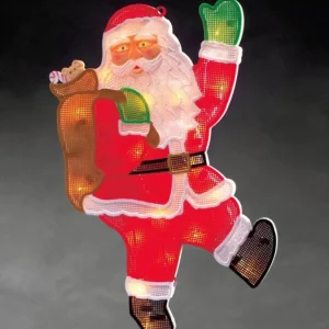 Konstsmide, guirlandes lumineuses de Noël Père Noël Lumineux Qui Salue