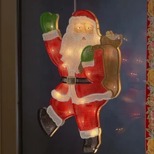 Konstsmide, guirlandes lumineuses de Noël Père Noël Lumineux Qui Salue