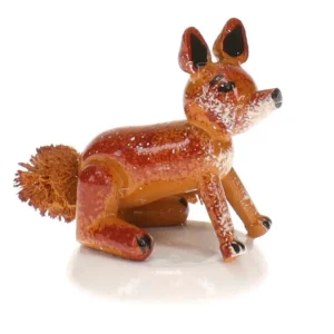 Hubrig, figurines pour enfant Renard, Village De Noël Miniature