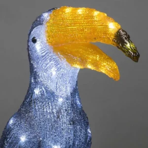 Konstsmide, guirlandes lumineuses de Noël Toucan Lumineux 48 Cm En Acrylique, 56 Diodes Blanc Chaud