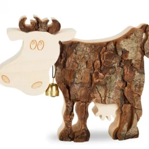 Zyx Music, chants de Noël Allemands traditionnels Vache Bois, 12 Cm