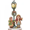 Hubrig, figurines pour enfant Village De Noël Miniature, Enfants Sous Reverbere
