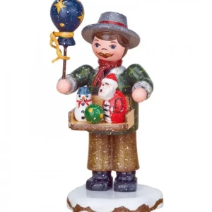 Hubrig, figurines pour enfant Village De Noël Miniature, Vendeur De Jouets